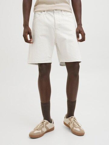 JACK & JONES Loose fit Jeans 'JJITony JJOriginal' in Beige: front