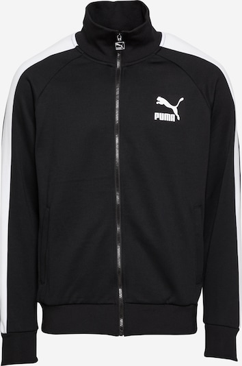 Hanorac 'Iconic T7' PUMA pe negru / alb, Vizualizare produs