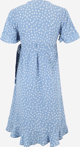 Only Maternity Kleid 'Olivia' in Blau