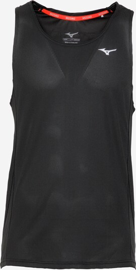 MIZUNO Sportshirt 'DryAeroFlow' in schwarz / weiß, Produktansicht