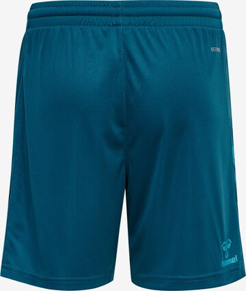 Hummel Regular Sportbroek in Blauw