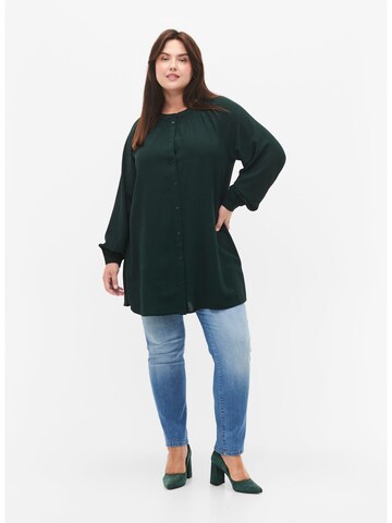 Zizzi Shirt 'XFIKKA' in Groen