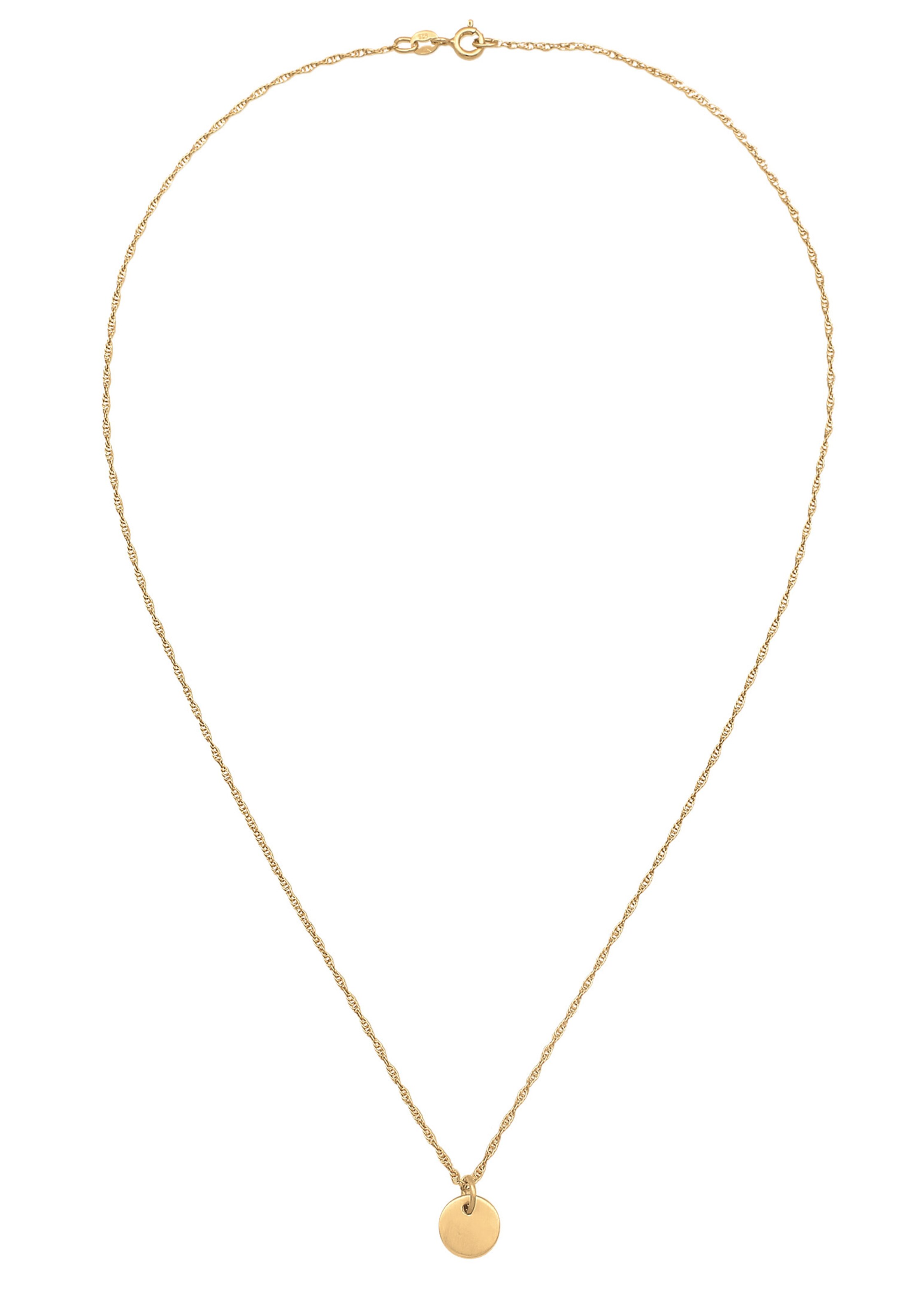 Chaîne 'Geo' ELLI en or : devant