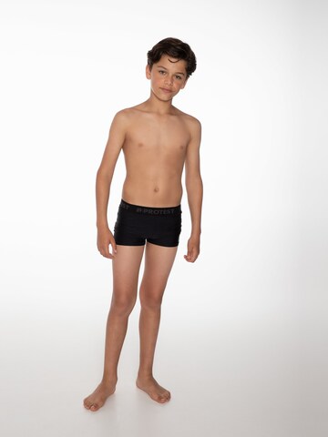 PROTEST Badeshorts 'SEAN JR'‌ in Schwarz
