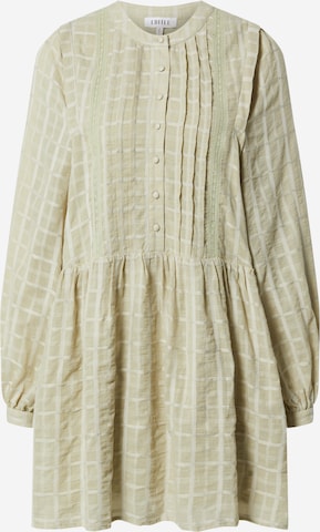 Robe-chemise 'Tinsley' EDITED en vert : devant