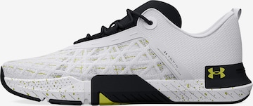 UNDER ARMOUR Athletic Shoes 'Tribase Reign 5' in White: front