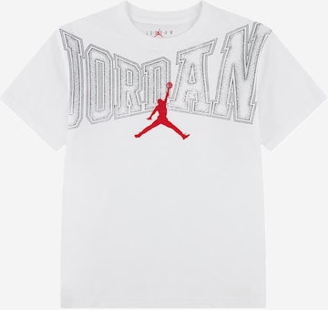 Jordan T-Shirt in Weiß: Vorderseite