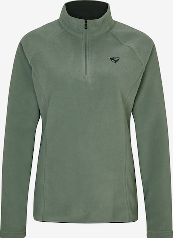 ZIENER Athletic Sweater 'JEMILA' in Green: front