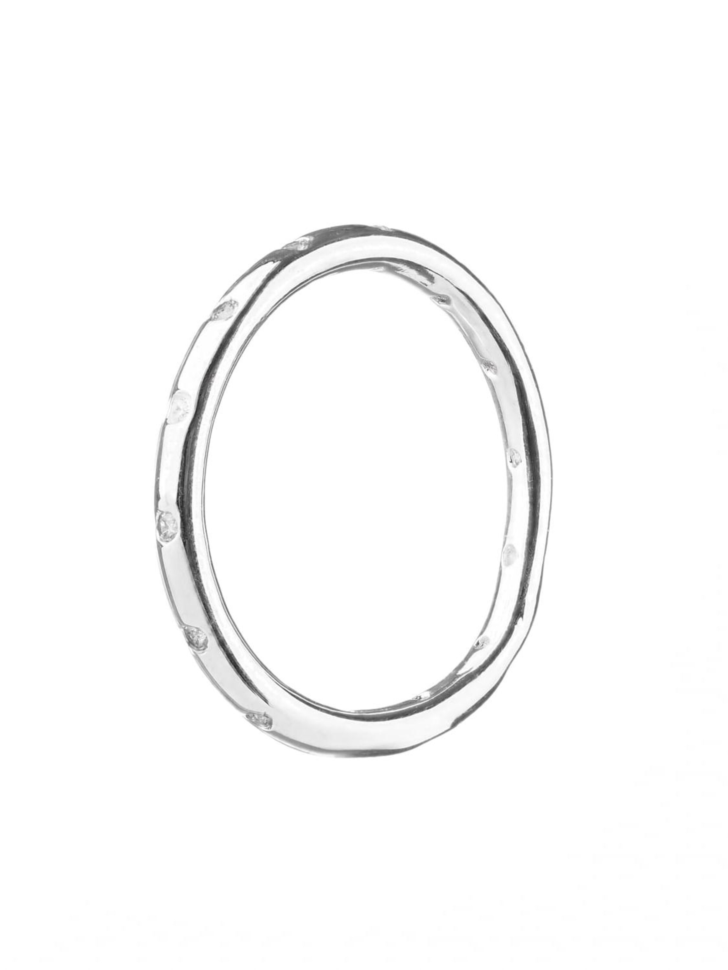 THE GEM STORIES JEWELRY - Anillo 'Crown Triple Set Rings' en plata