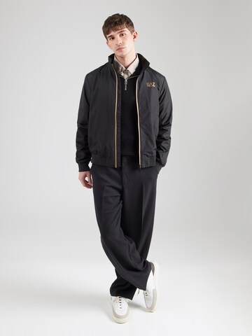EA7 Emporio Armani Демисезонная куртка в Черный