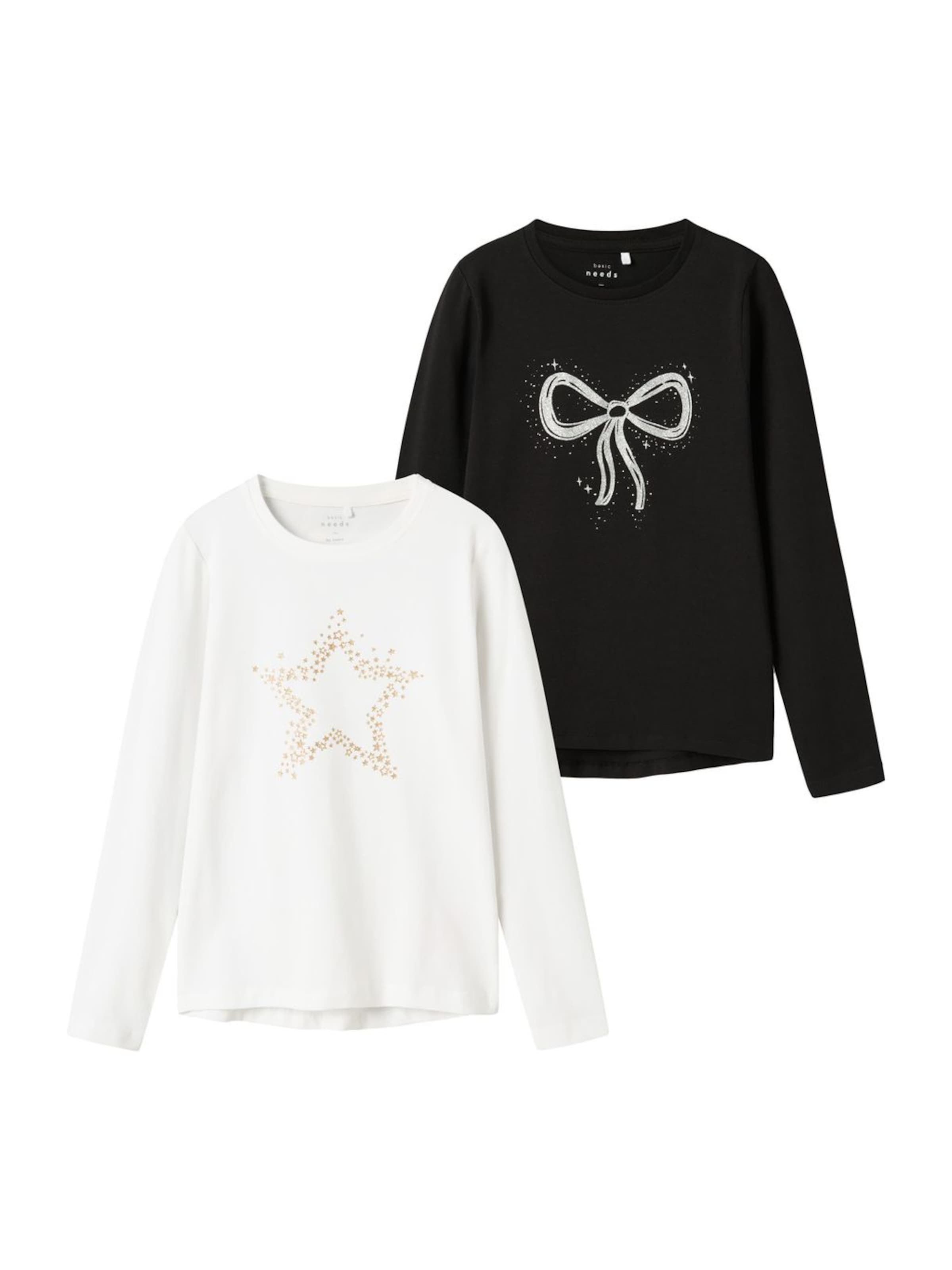 NAME IT Särk 'Viparty', värv must: eest vaates