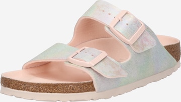 BIRKENSTOCK Чехли 'Arizona' в розово: отпред