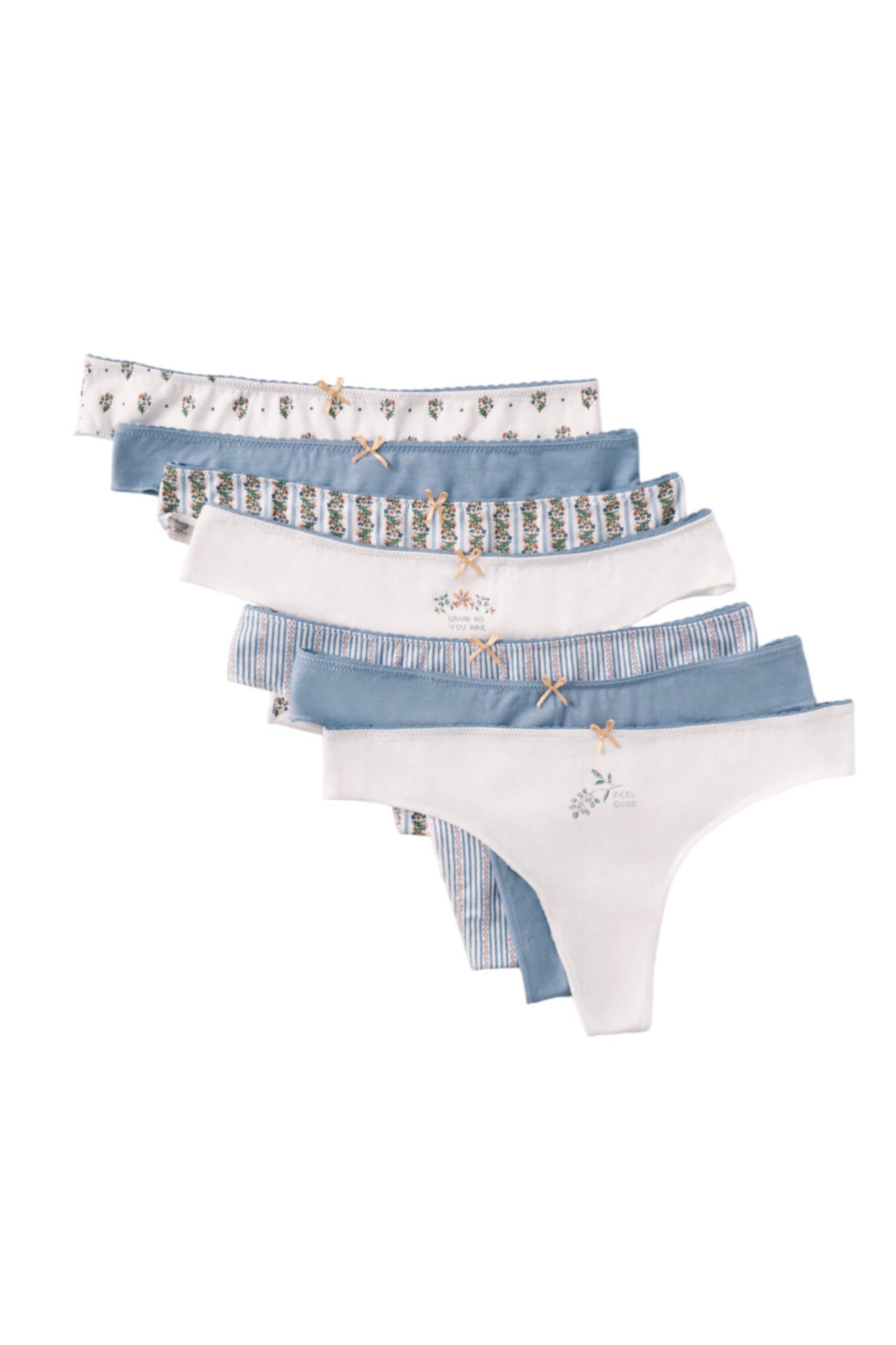 Women' Secret String in Blauw: voorkant