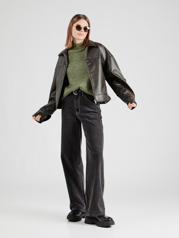 VERO MODA Πουλόβερ 'VMELIF SPACE' σε πράσινο