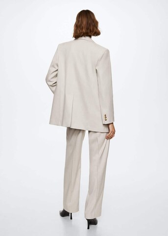 MANGO Blazer 'Duo' in Beige