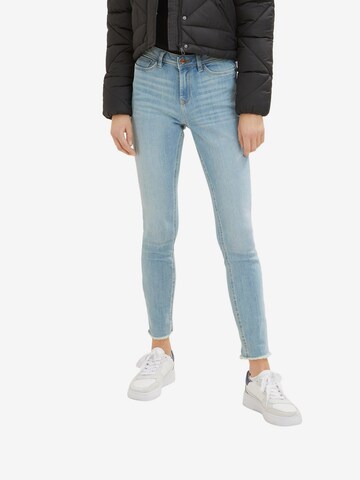 TOM TAILOR DENIM Skinny Jeans 'Jona' in Blauw: voorkant