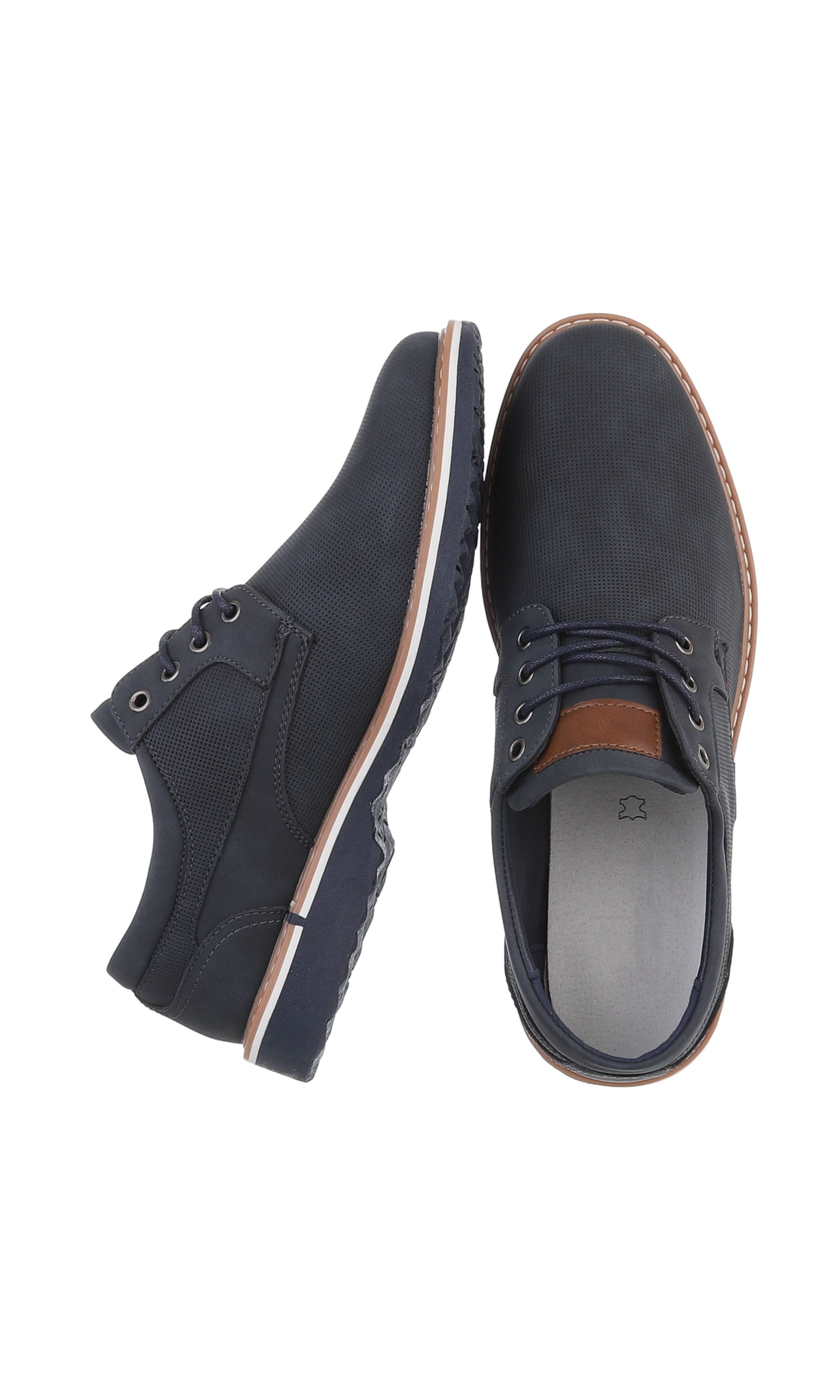 CoolWalk Lace-Up Shoes in Blue