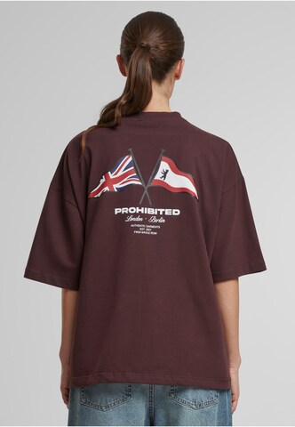 Prohibited - Camiseta en marrón