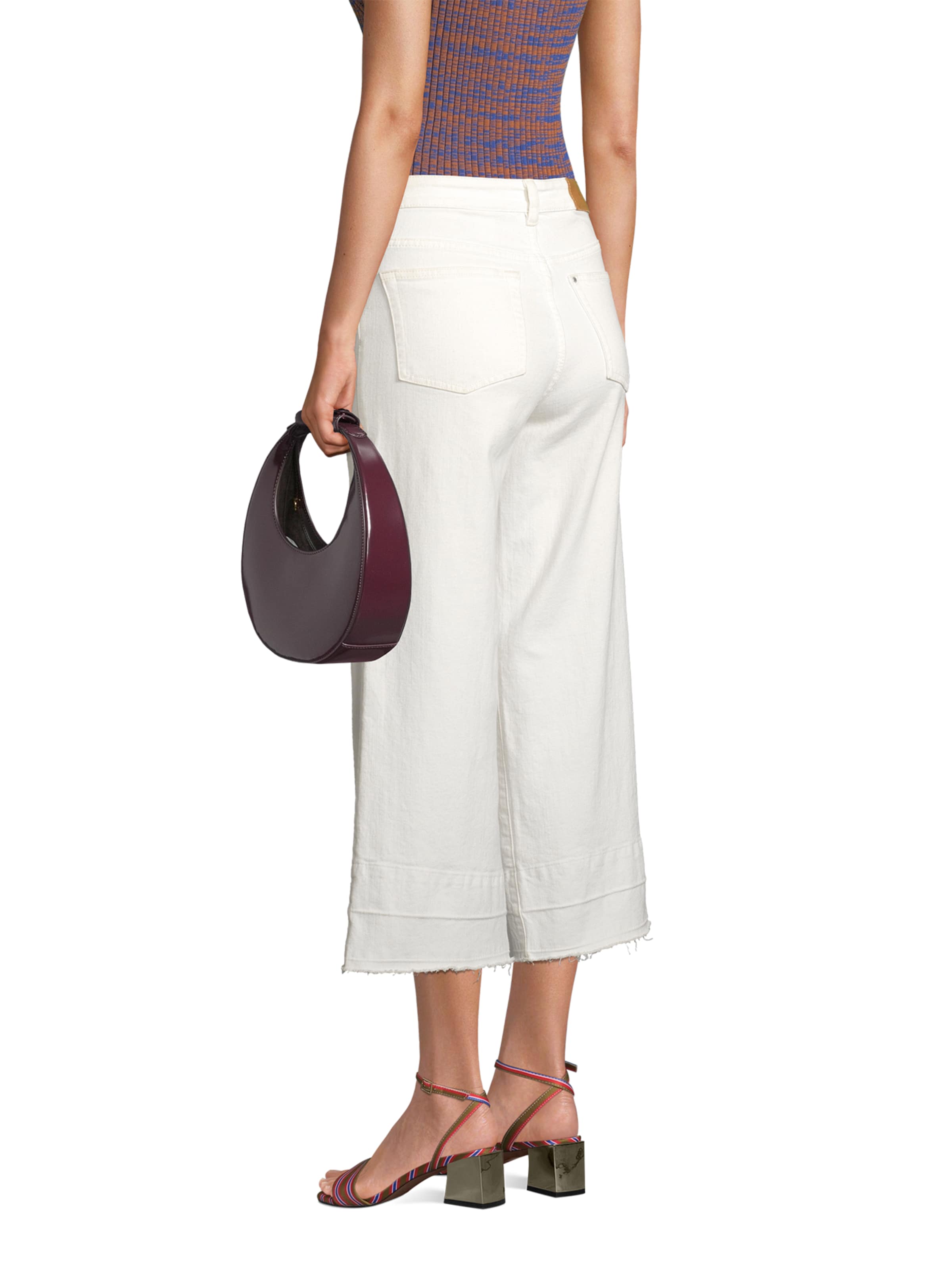 raudona Staud Rankinė 'MINI MOON'