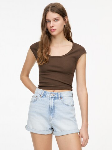 regular Jeans di Pull&Bear in blu: frontale