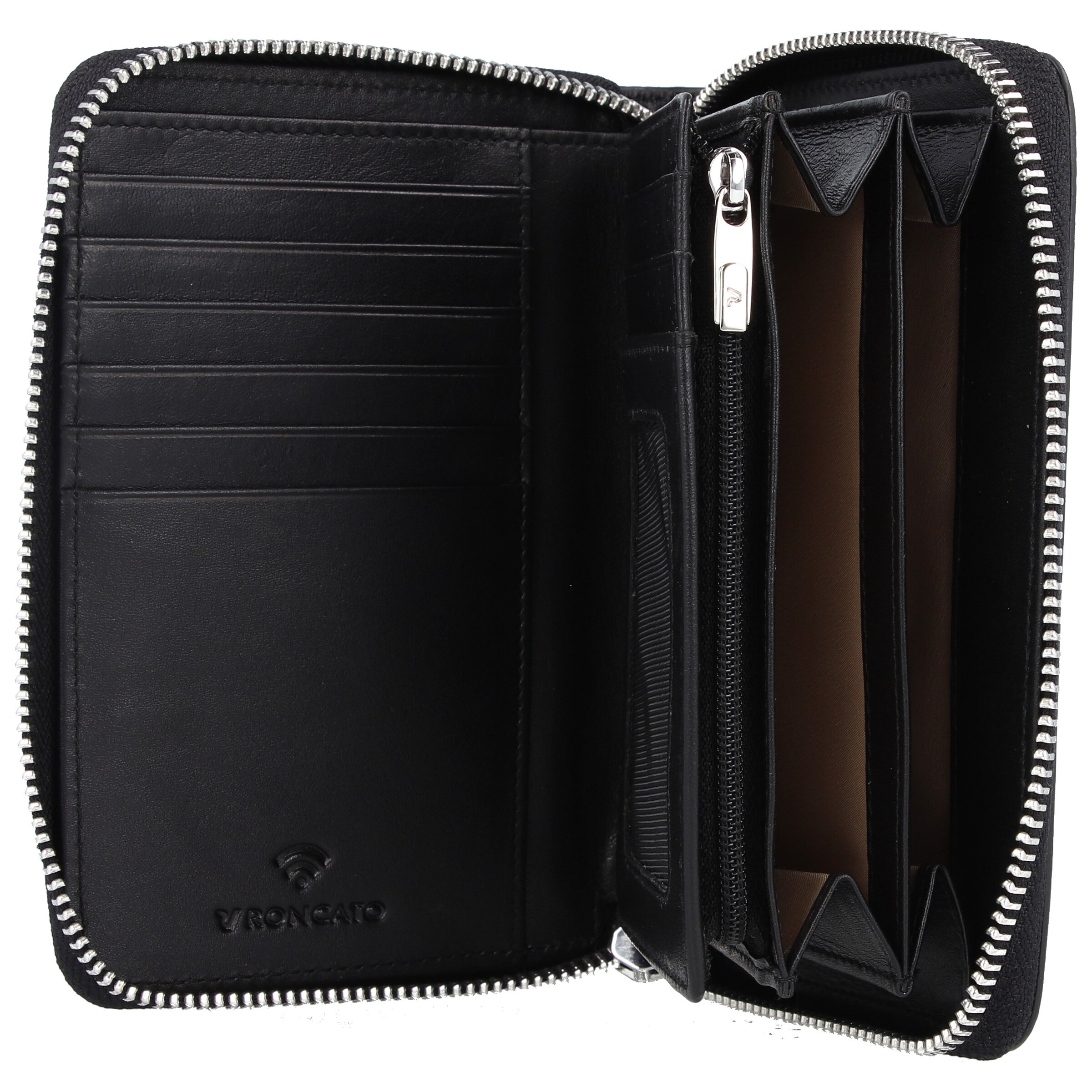 Roncato Portemonnaie 'Firenze' in Schwarz