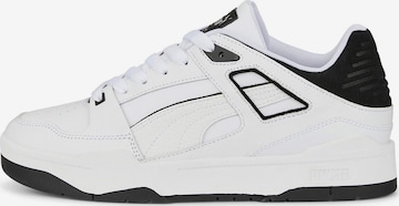 PUMA - Zapatillas deportivas bajas 'Slipstream' en blanco: frente