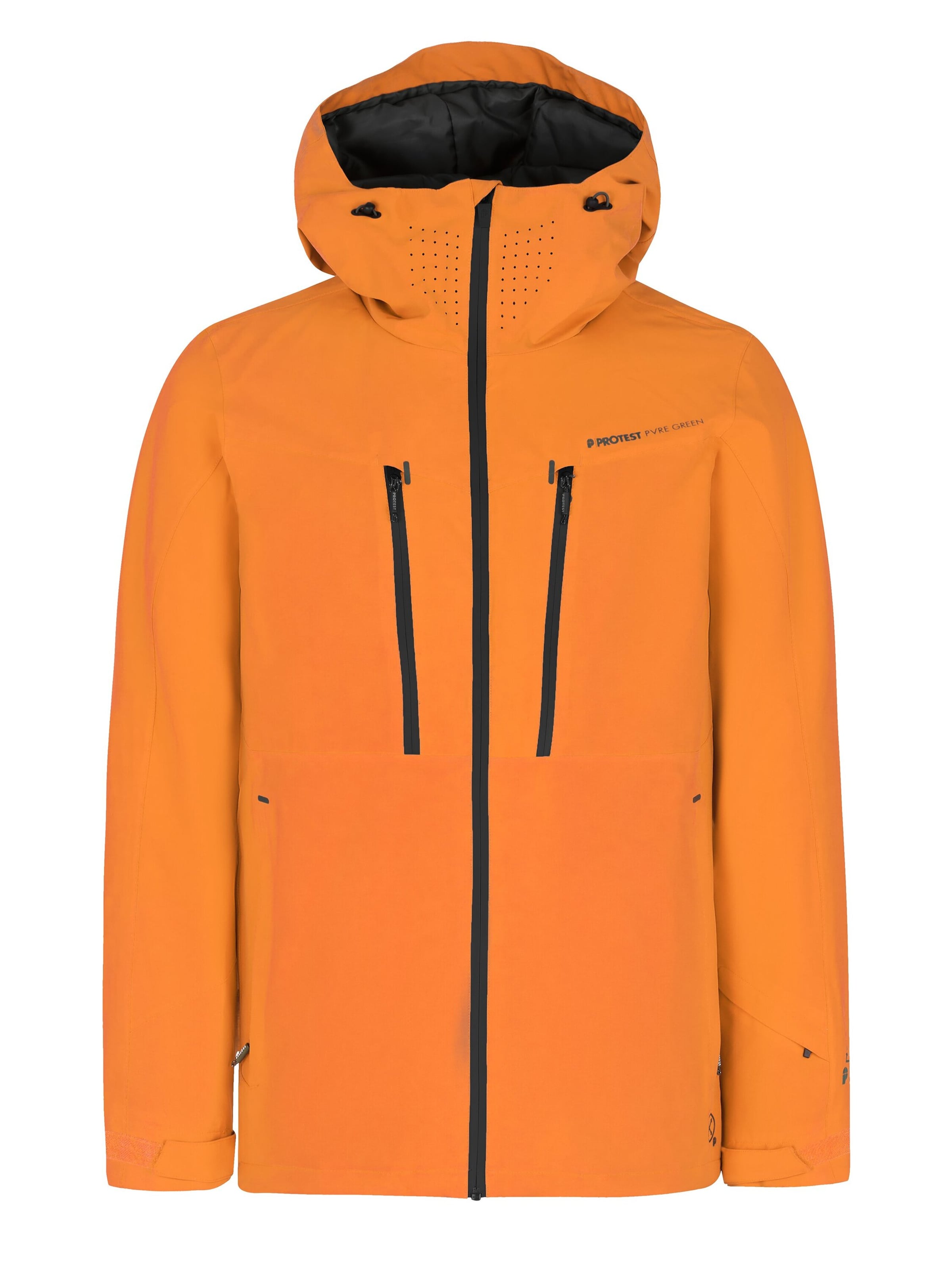 PROTEST Sportjacke 'PRTTIMOTHY'‌‌‌‌‌ in Gelb: Vorderseite