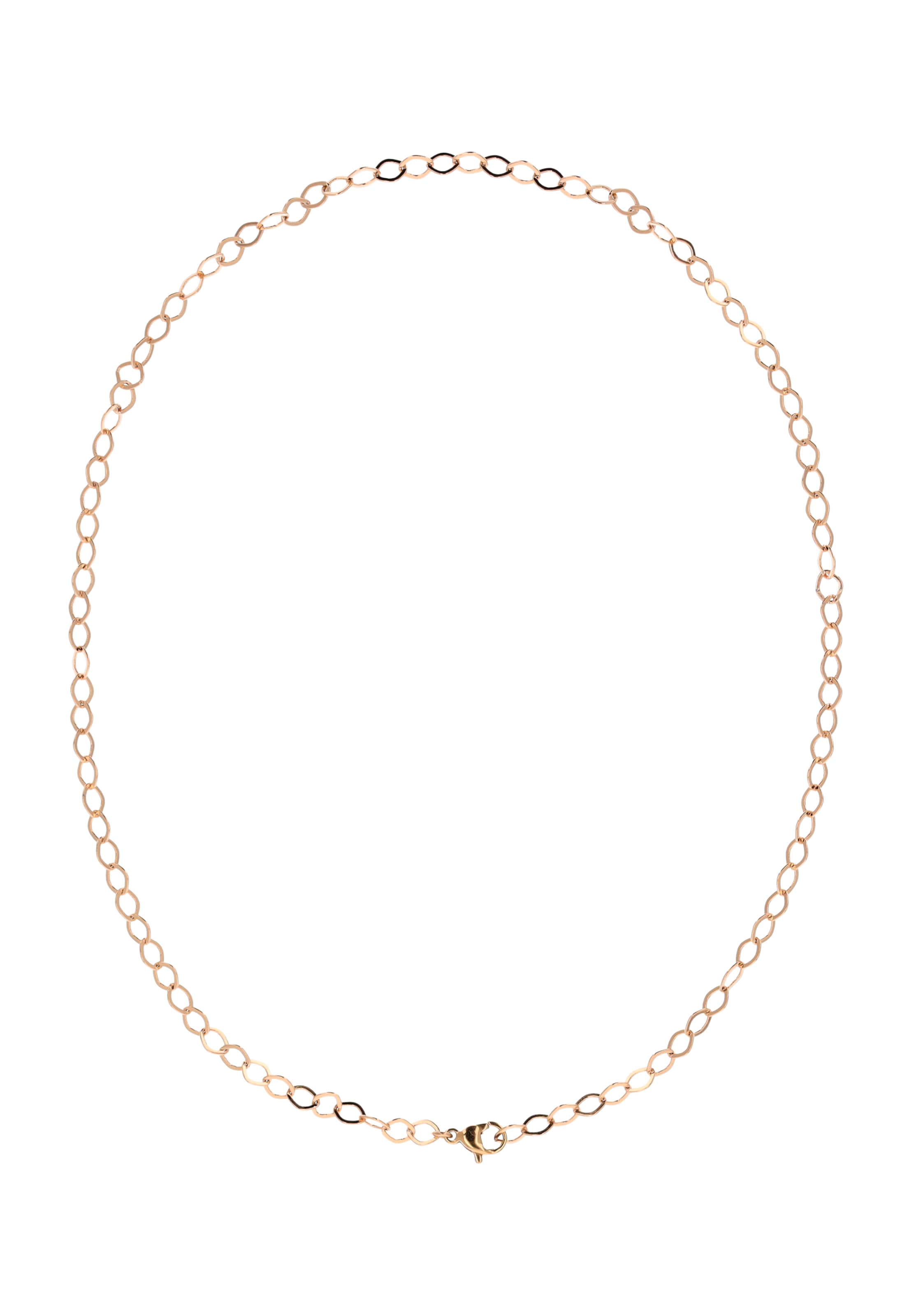 IZIA Chaîne en or rose, Vue avec produit