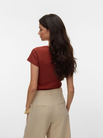 VERO MODA - Camiseta 'VMChloe' en marrón