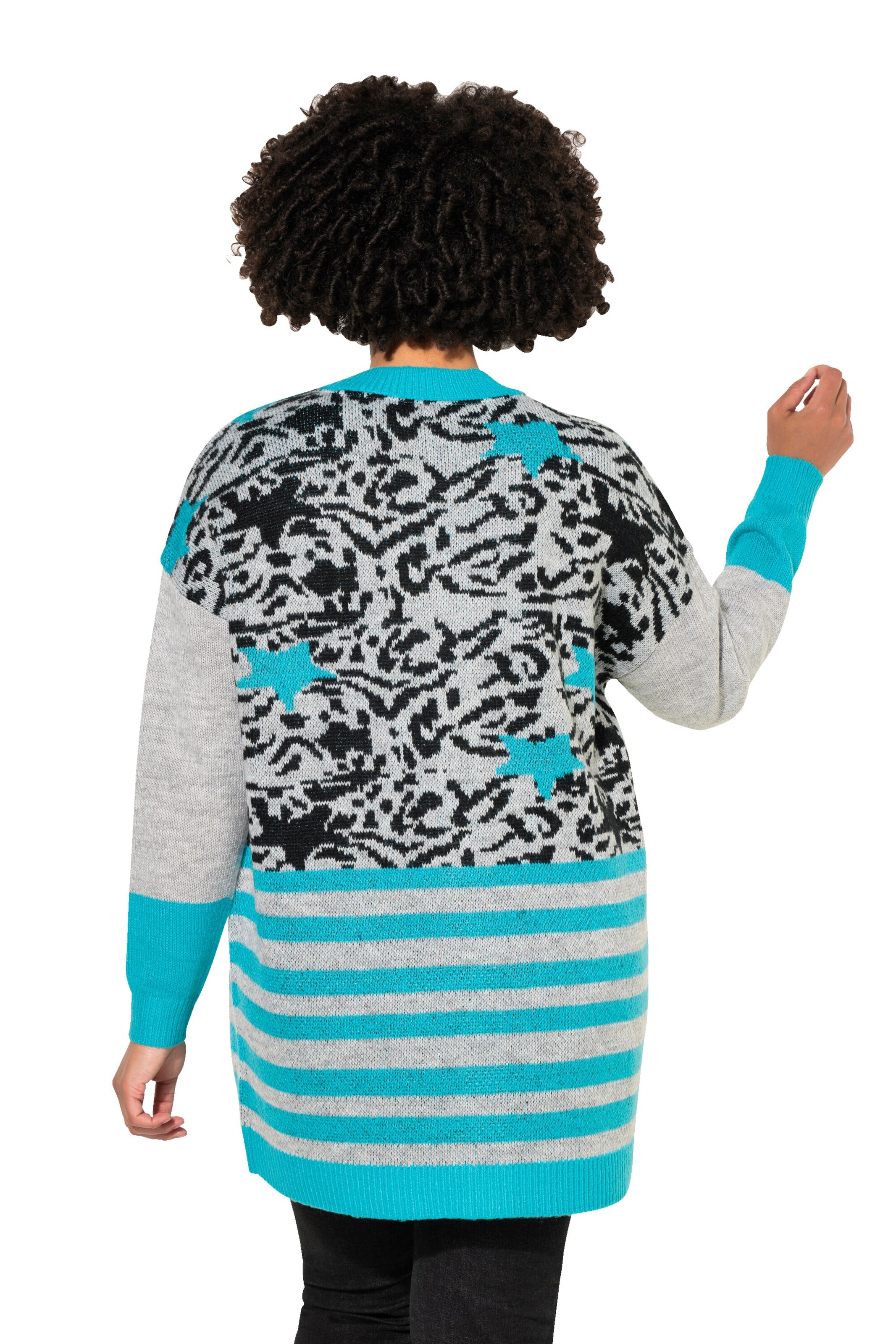 Angel of Style Strickjacke in Grau