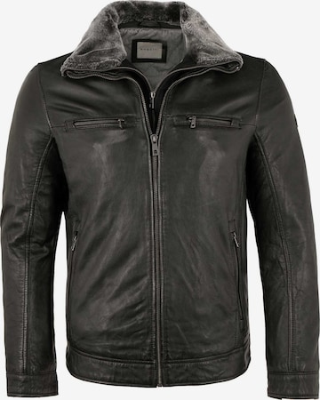 bugatti Übergangsjacke '105' in Schwarz: Vorderseite