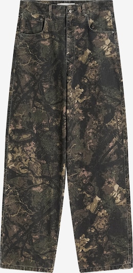 Bershka Hlače u smeđa / moka smeđa / kaki / maslinasta, Pregled proizvoda