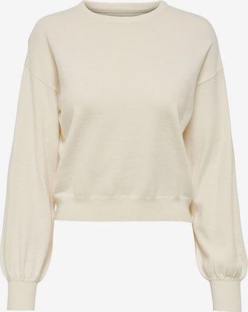 ONLY Sweater in Beige: front