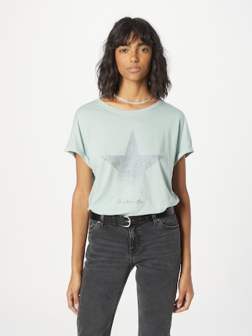 Key Largo T-shirt 'GALAXY' i grön: framsida