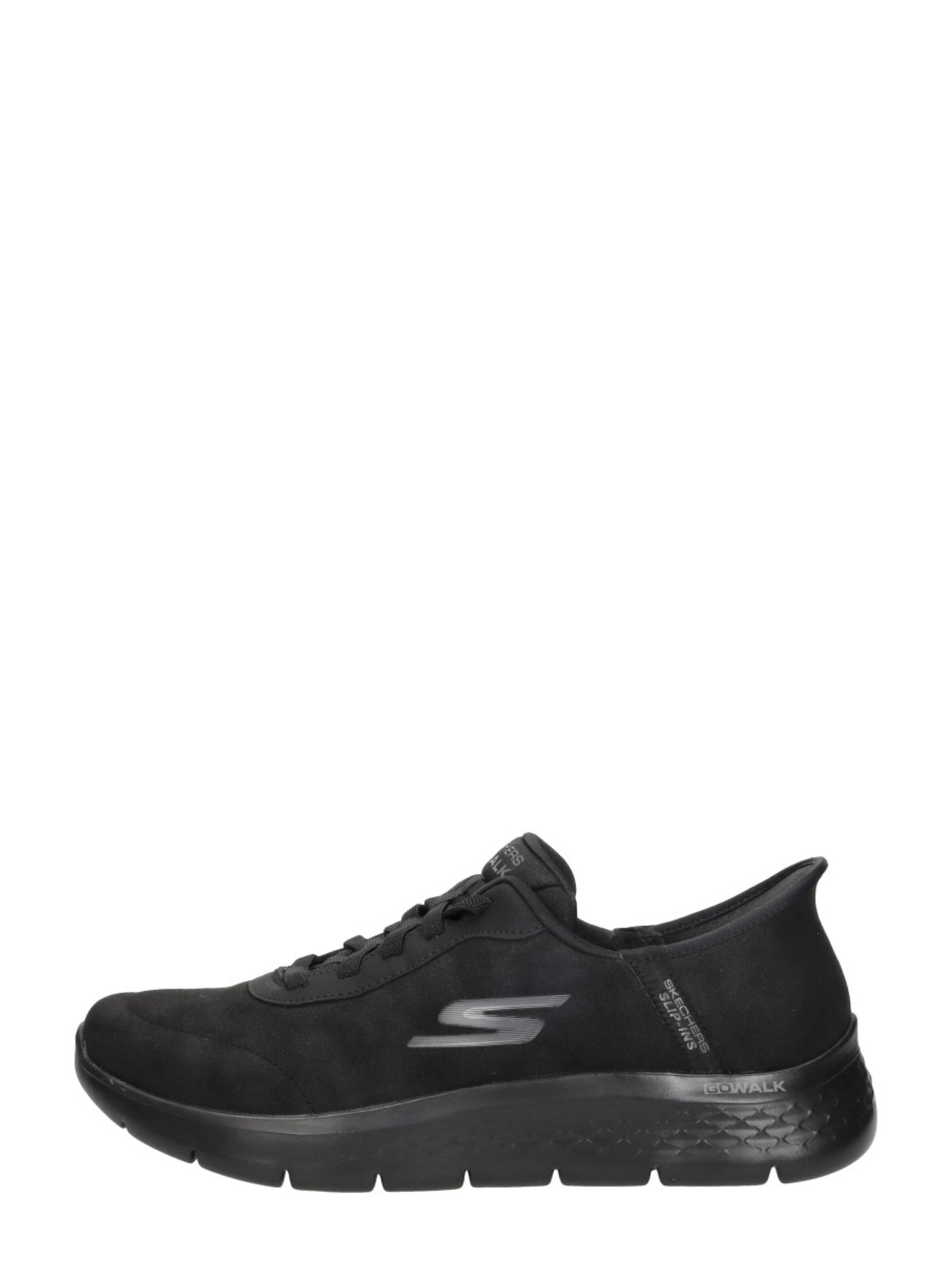 Baskets basses 'Slip-Ins: Go Walk Flex' SKECHERS en noir