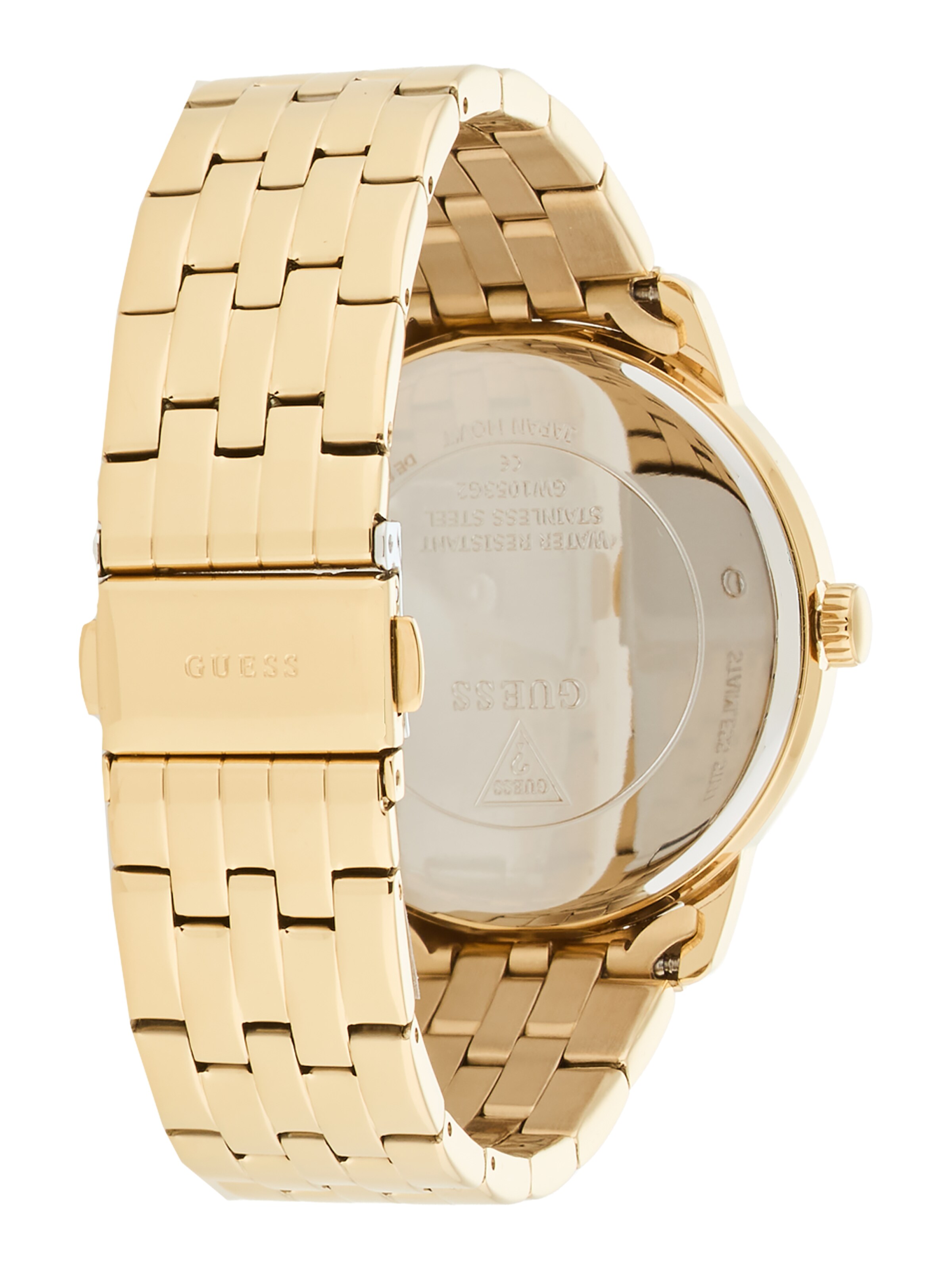 zelts GUESS Analogais pulkstenis 'Chandler'