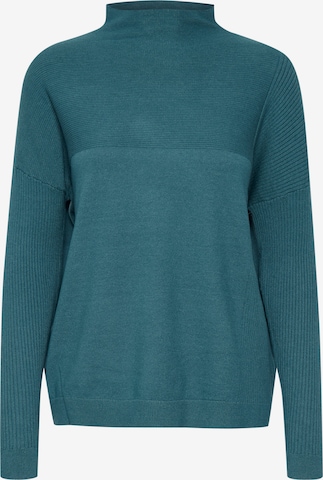 Fransa Sweater 'CEMELANGE' in Blue