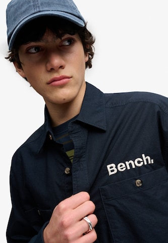 Fit confort Chemise 'Bench x Superdry & Co' BENCH en bleu