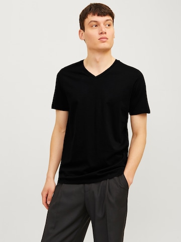 JACK & JONES Tričko - Čierna: predná strana