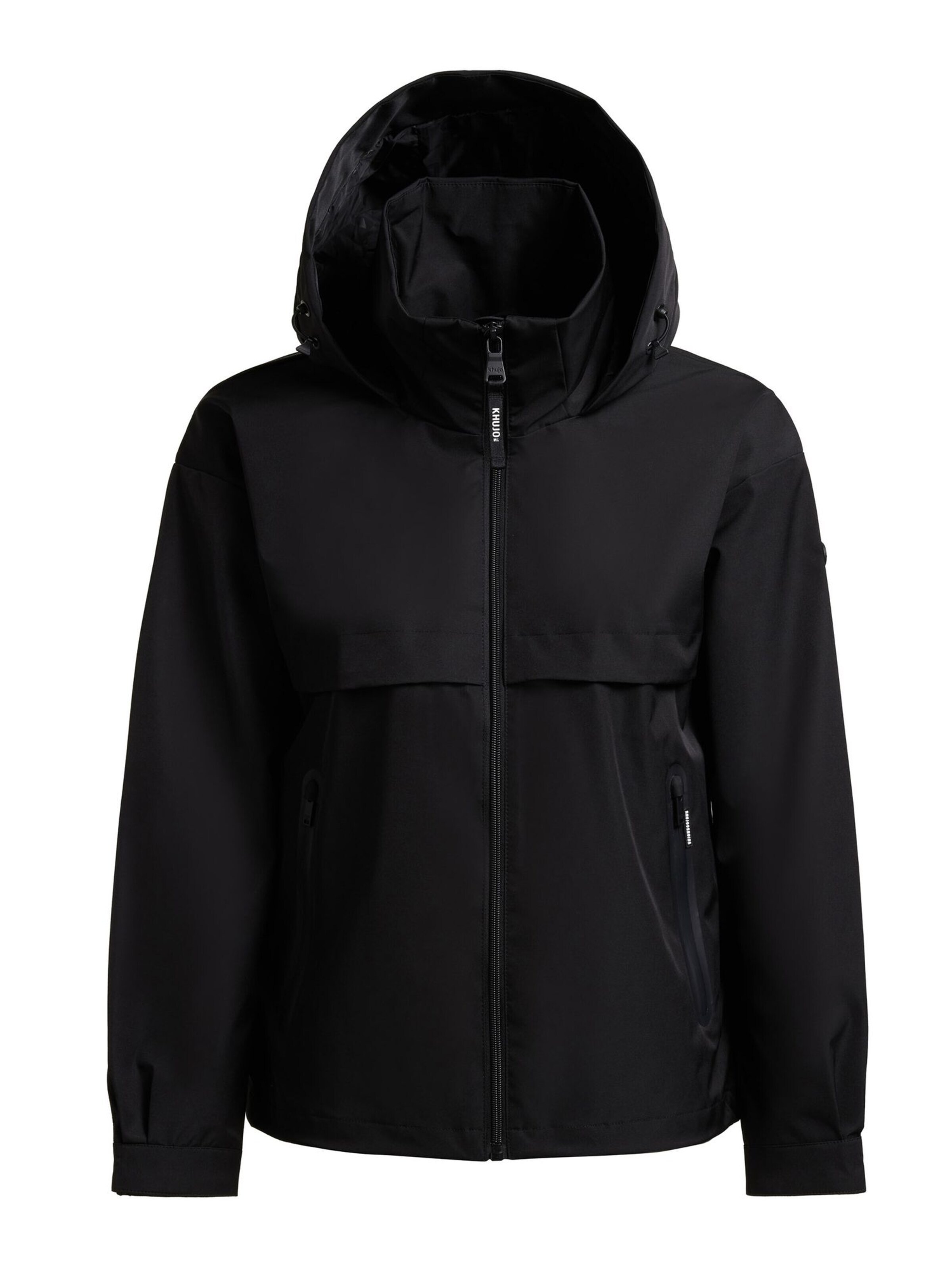 khujo Between-Season Jacket in Black: front
