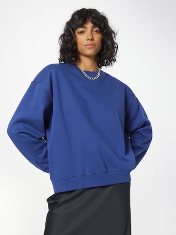 WEEKDAY Sweatshirt 'Essence Standard' in Blue: front
