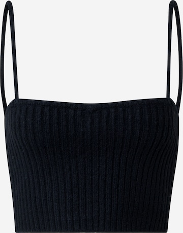 Pepe Jeans Knitted Top 'Dorothea' in Black: front