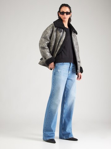 GAPSweater majica - crna boja