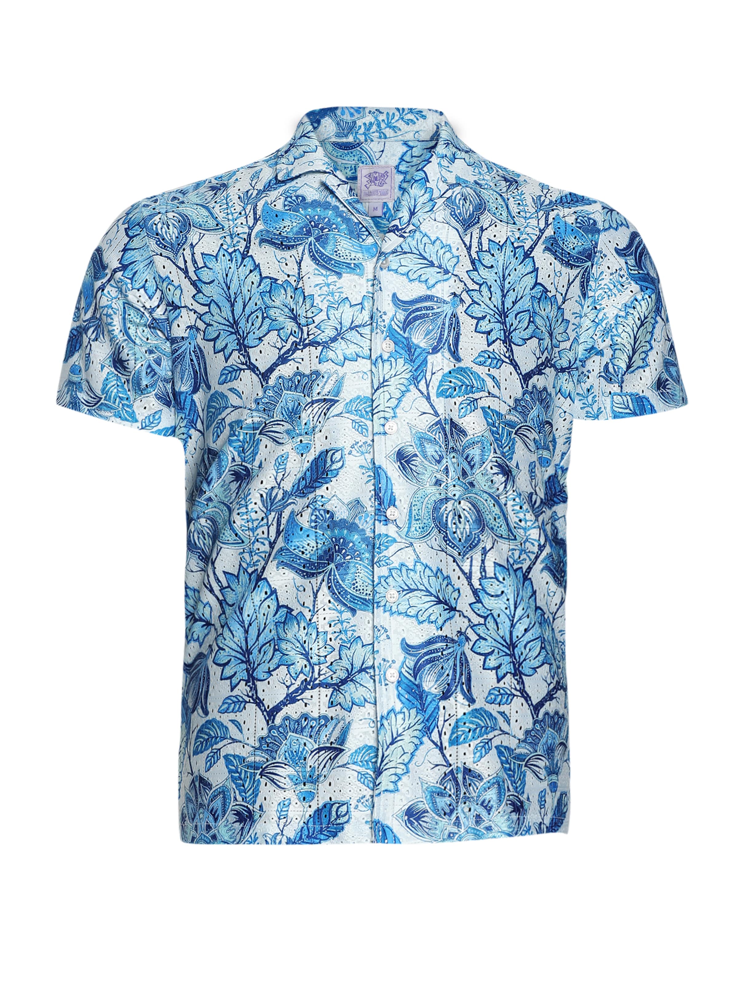 Regular fit Camicia di Campus Sutra in blu: frontale