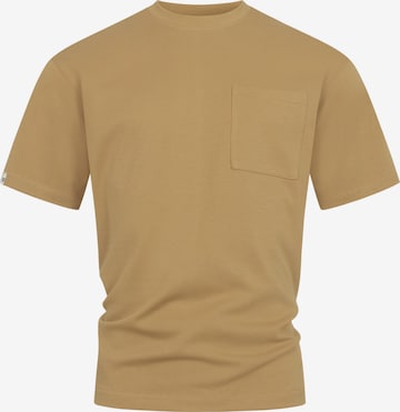 T-Shirt ' Wiwa ' INDICODE JEANS en marron : devant