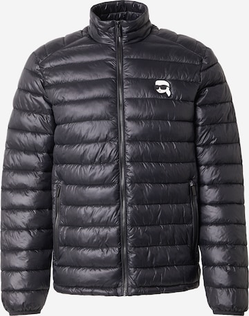 juoda Karl Lagerfeld Demisezoninė striukė: priekis