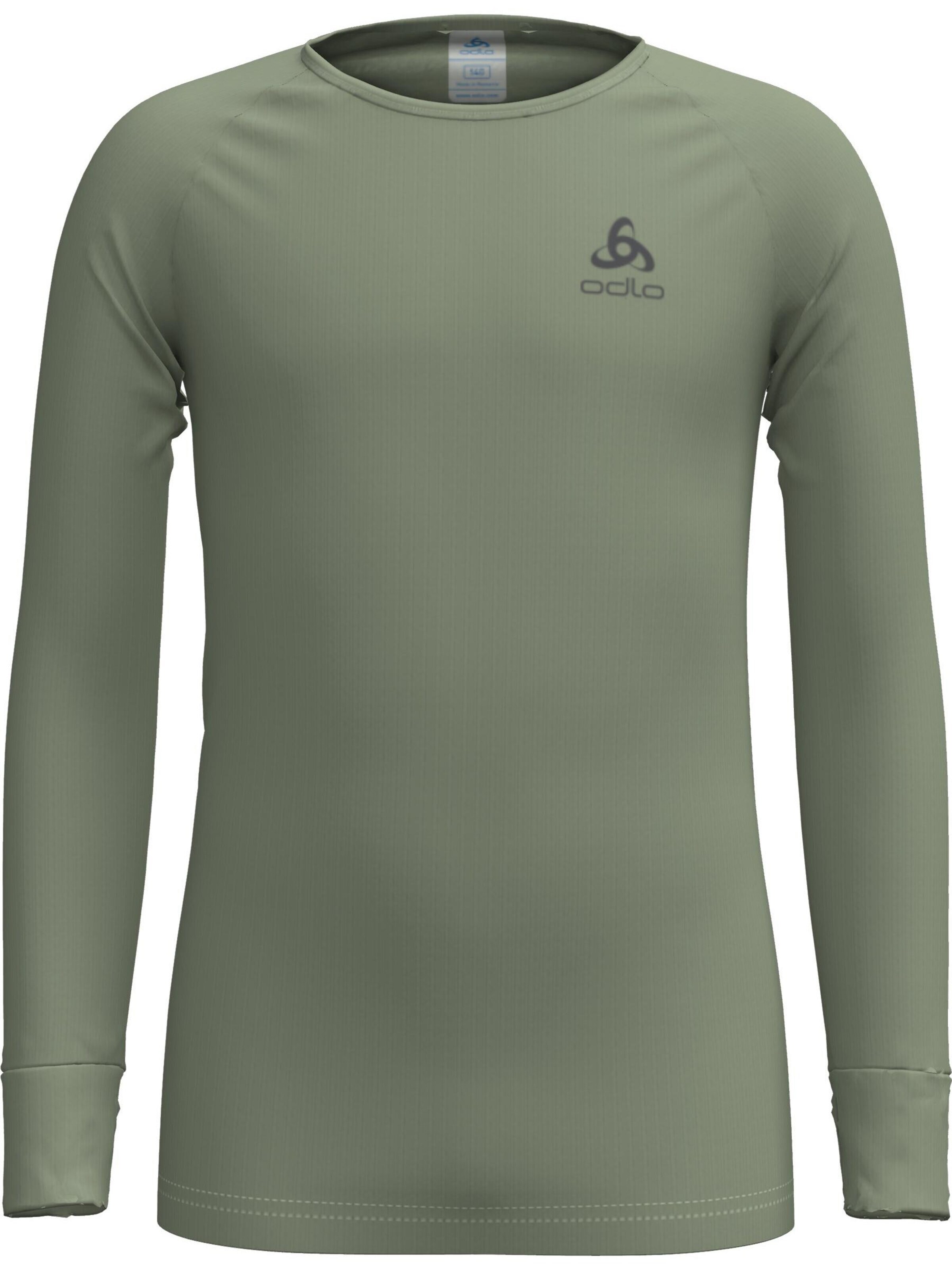 ODLO Sport onderkleding 'ACTIVE WARM' in Groen: voorkant