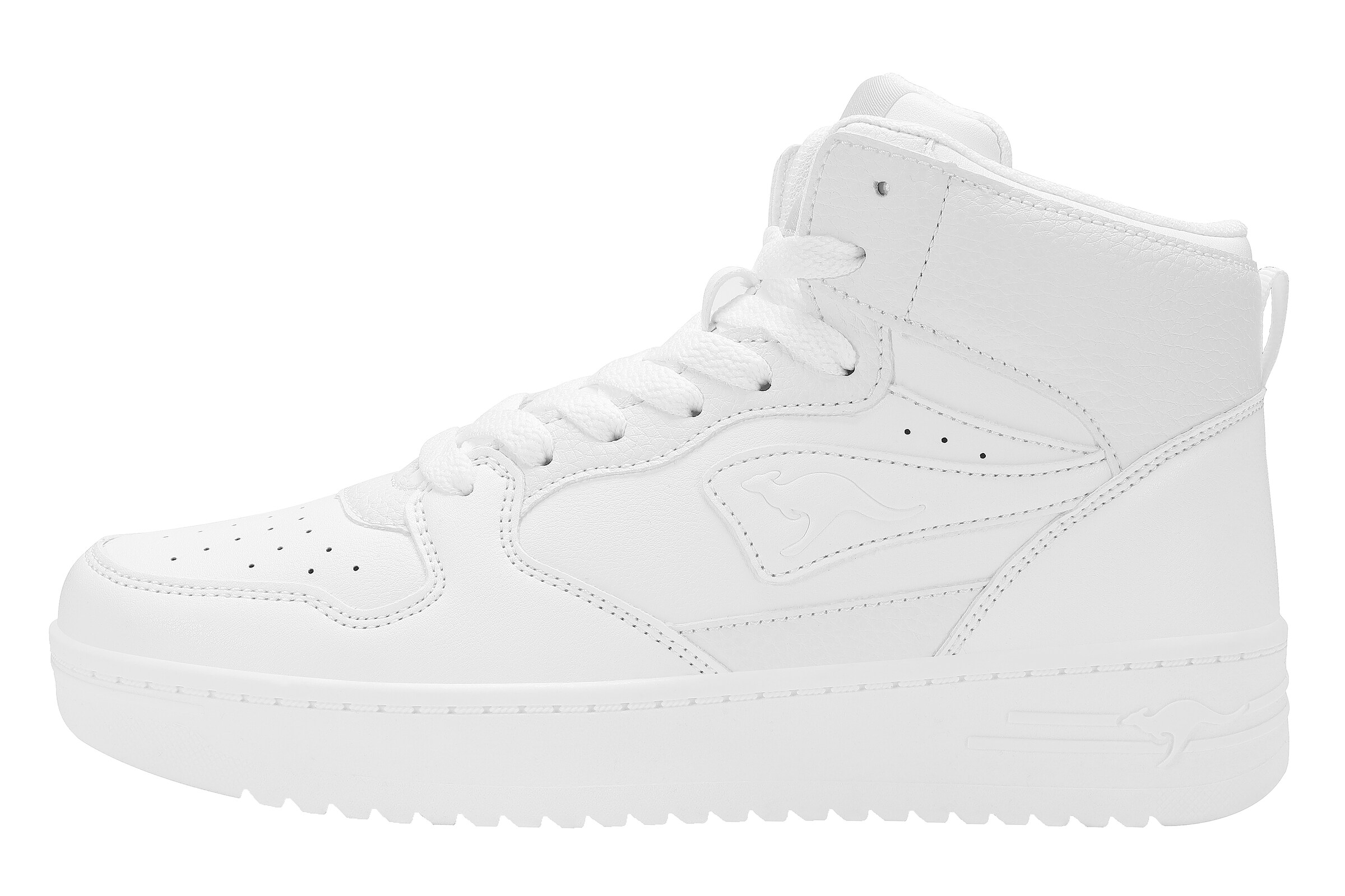KangaROOS High-Top Sneakers in White