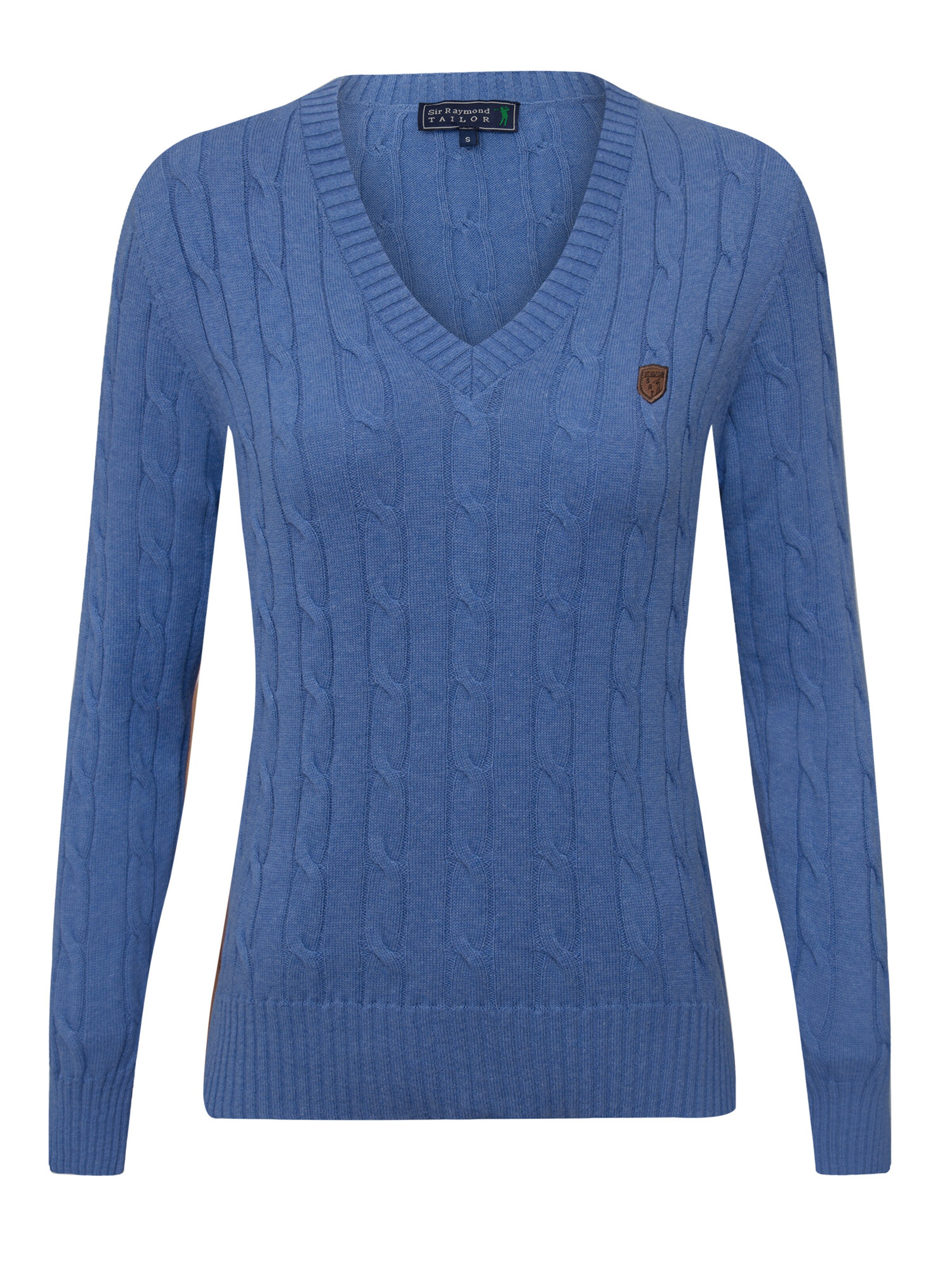 Sir Raymond Tailor Sweater Frenze in Smoke Blue ABOUT YOU