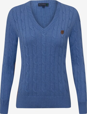 Pullover 'Frenze' di Sir Raymond Tailor in blu: frontale